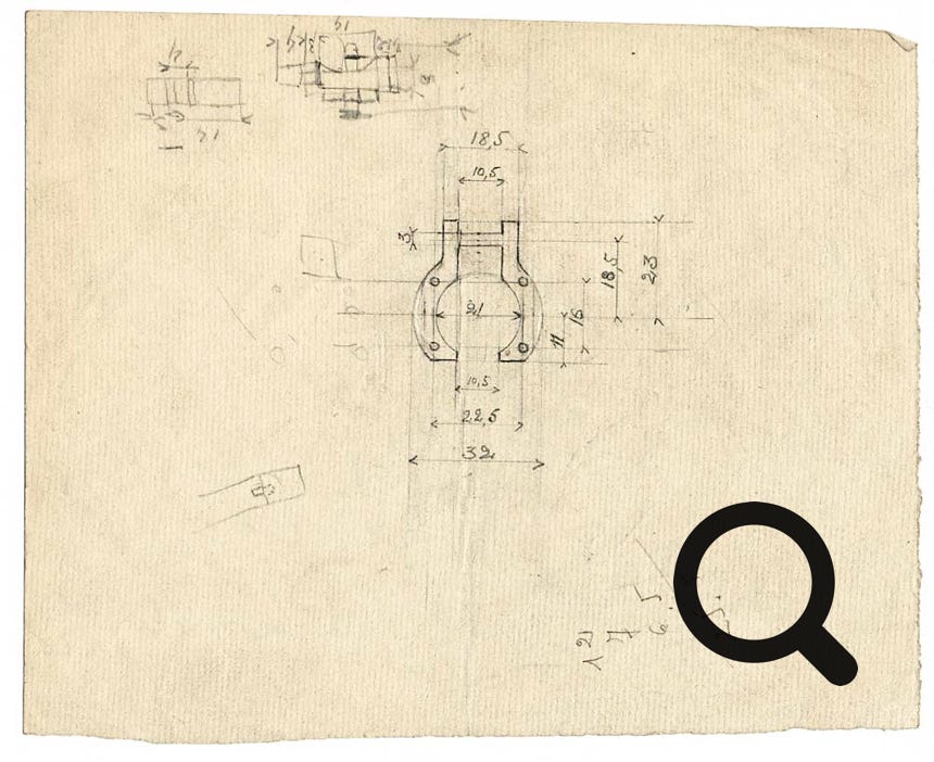 Le dessin des éléments de tôle pour la fabrication du stator du moteur